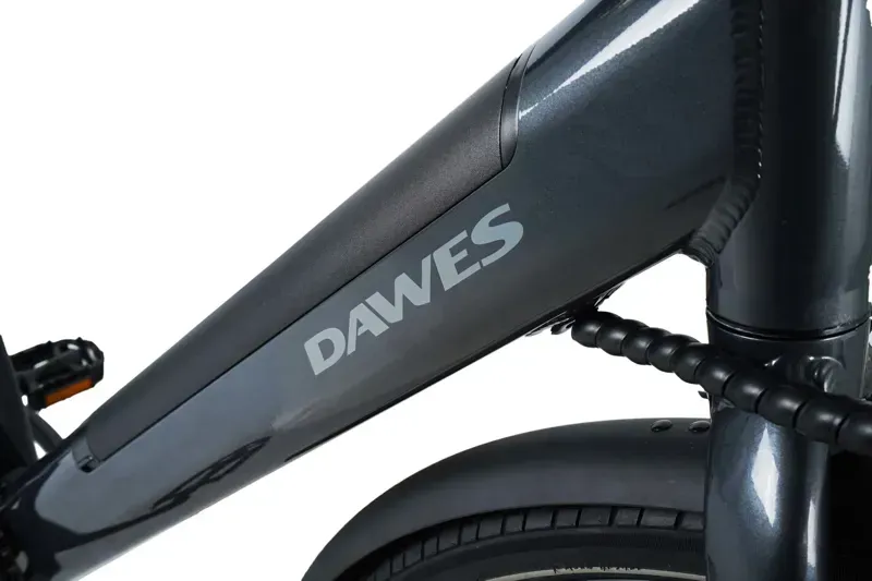Dawes Scenic Crossbar Electric Hybrid Bike In Dark Grey-3