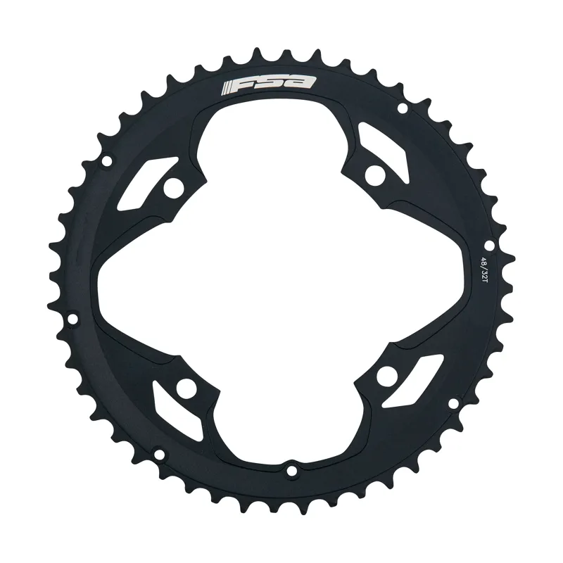 FSA Pro Road Bike 2x11 Chainring in Black