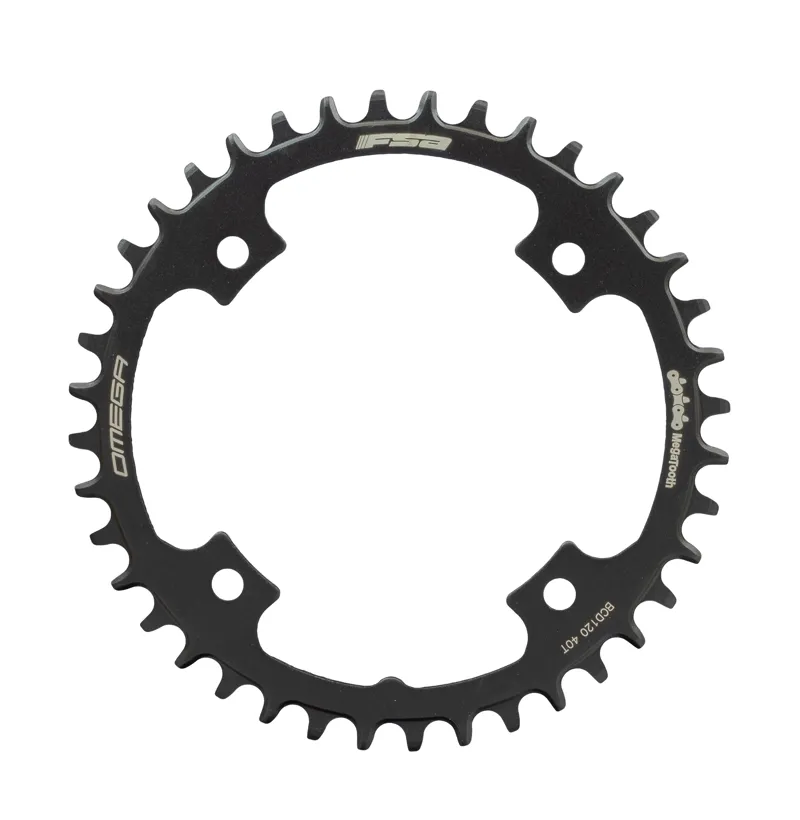 FSA Gossamer/Omega Road 120BCD 1x11 44t Chainring in Black