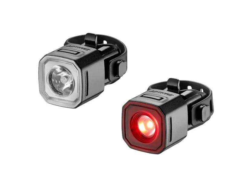 Giant Recon HL 100 and TL 100 Combo Cycling Light Set in Black