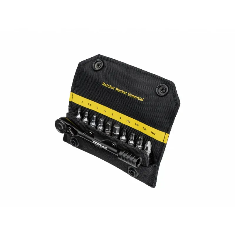 Topeak TT2628 Ratchet Rocket Essential 10 Function Tool in Black