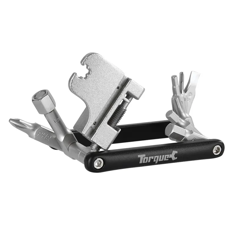 Oxford Torque Slimline 16 Folding Multi Tool in Black