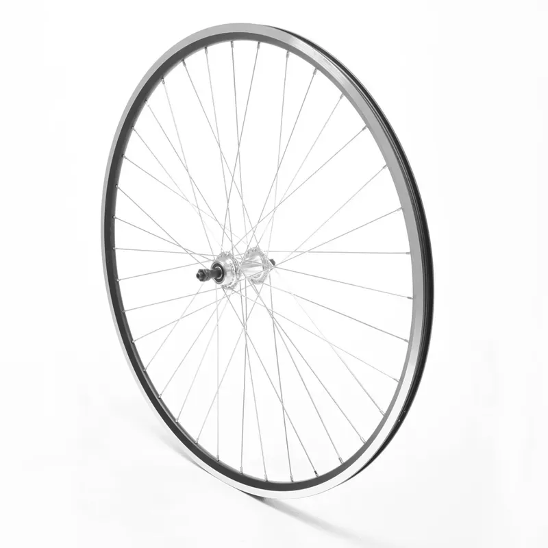 Wheels 700c Freewheel Double Wall Road Rear Wheel in Black