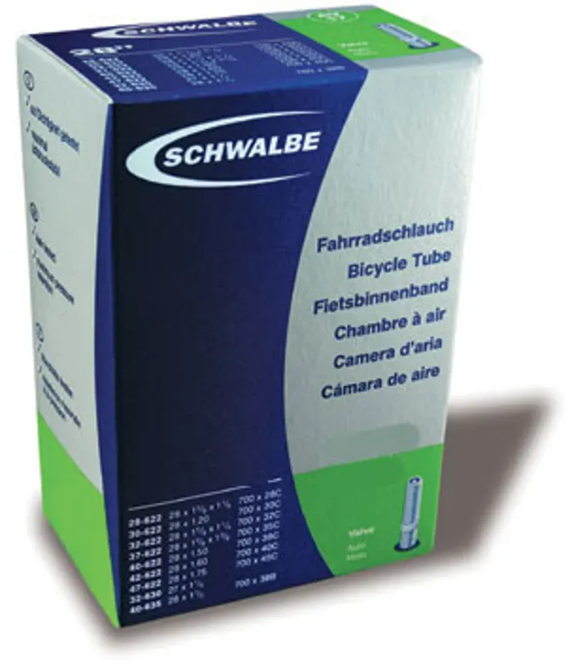 Schwalbe Schrader Valve Inner Tube - AV8 22x1 3/8 40mm