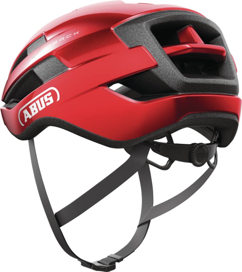 ABUS Wingback Road Helmet in Performance Red-3