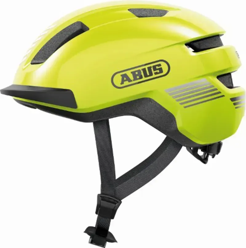 ABUS PURL-Y Urban Helmet in Signal Yellow