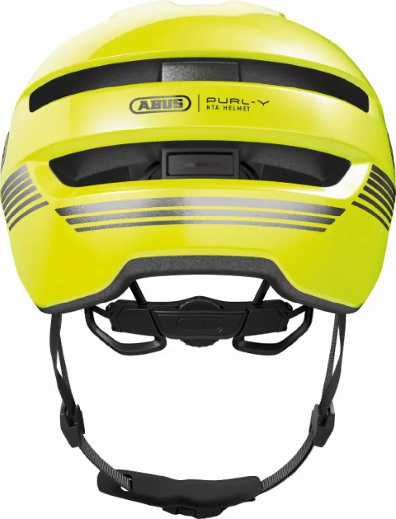 ABUS PURL-Y Urban Helmet in Signal Yellow-1