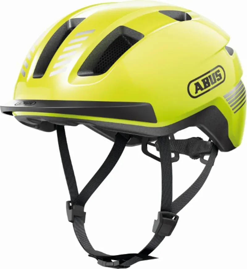 ABUS PURL-Y Urban Helmet in Signal Yellow-2