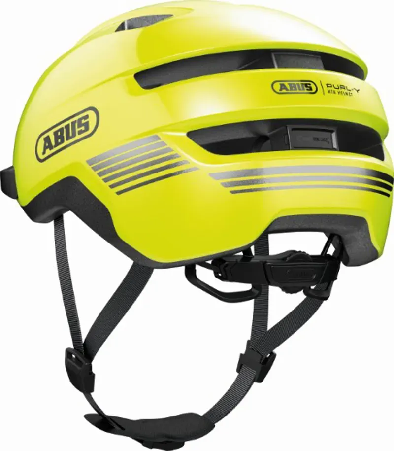 ABUS PURL-Y Urban Helmet in Signal Yellow-3