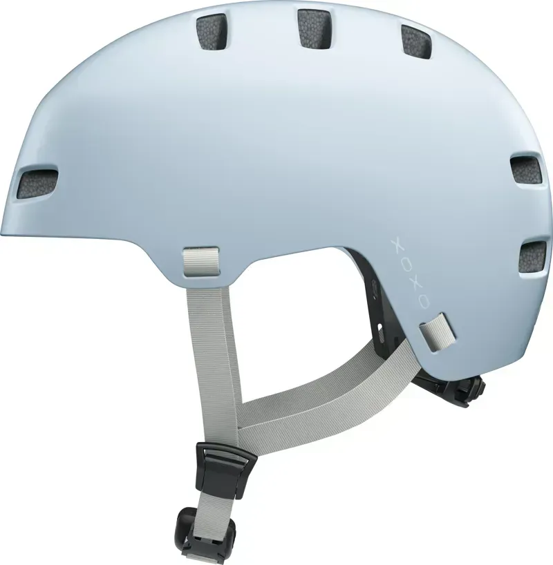 Abus XOXO Urban Skater-Look Helmet in Aqua Blue
