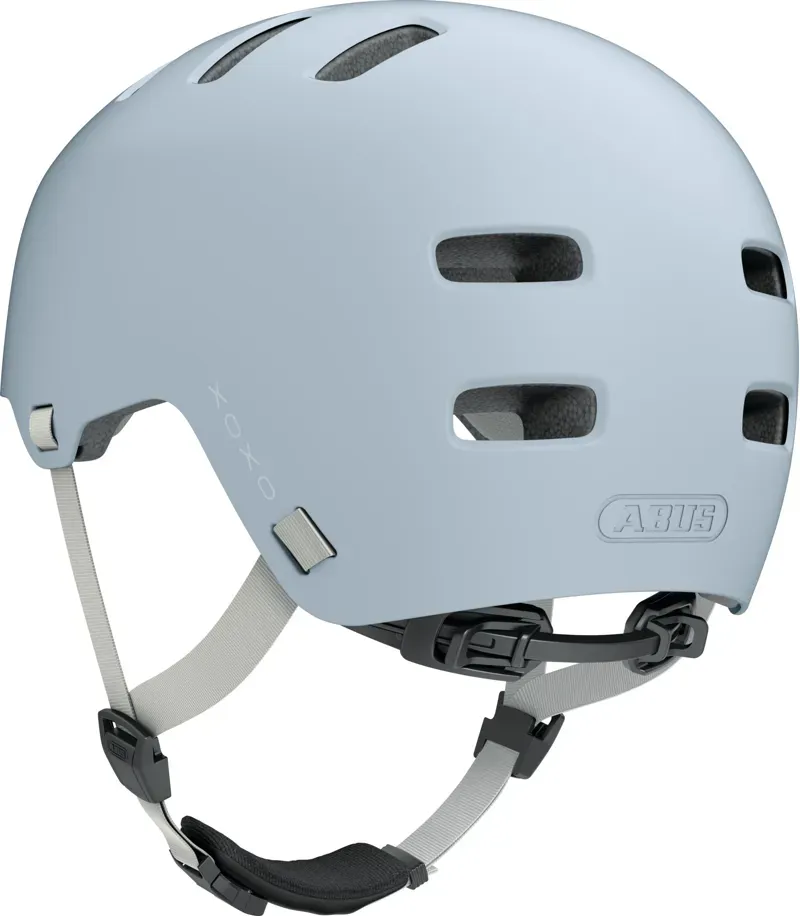 Abus XOXO Urban Skater-Look Helmet in Aqua Blue-2