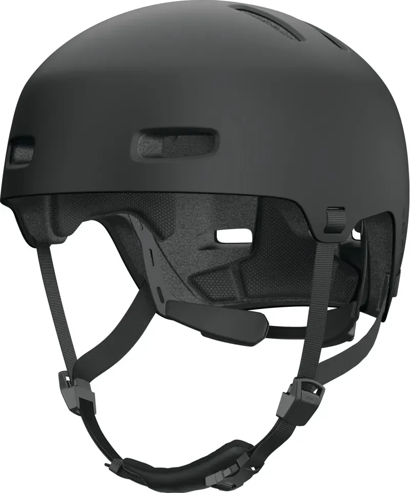 Abus XOXO Urban Skater-Look Helmet in Velvet Black-1