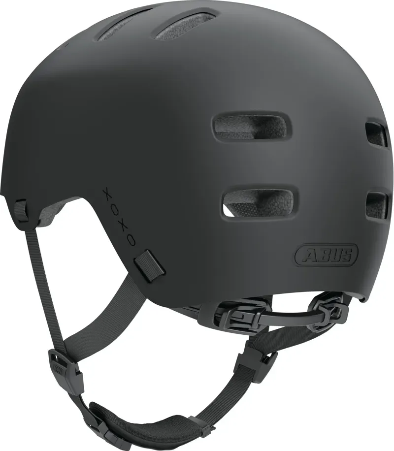 Abus XOXO Urban Skater-Look Helmet in Velvet Black-2