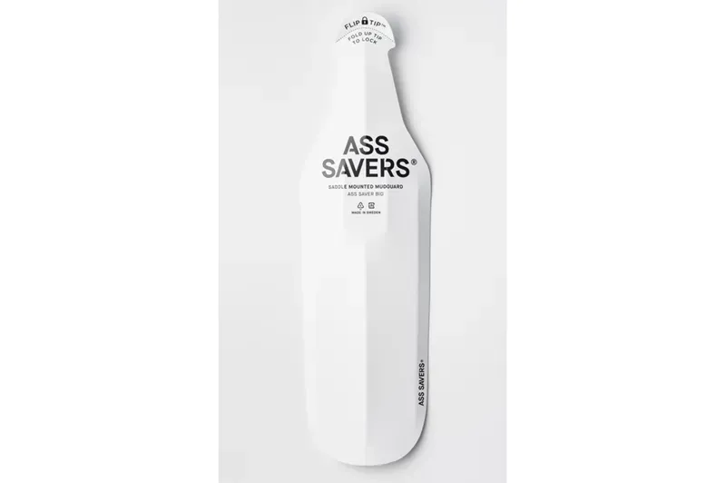 Ass Savers Big Mudguard in White
