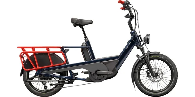 Cannondale Cargowagen Neo 1 Electric Cargo Bike in Midnight Blue
