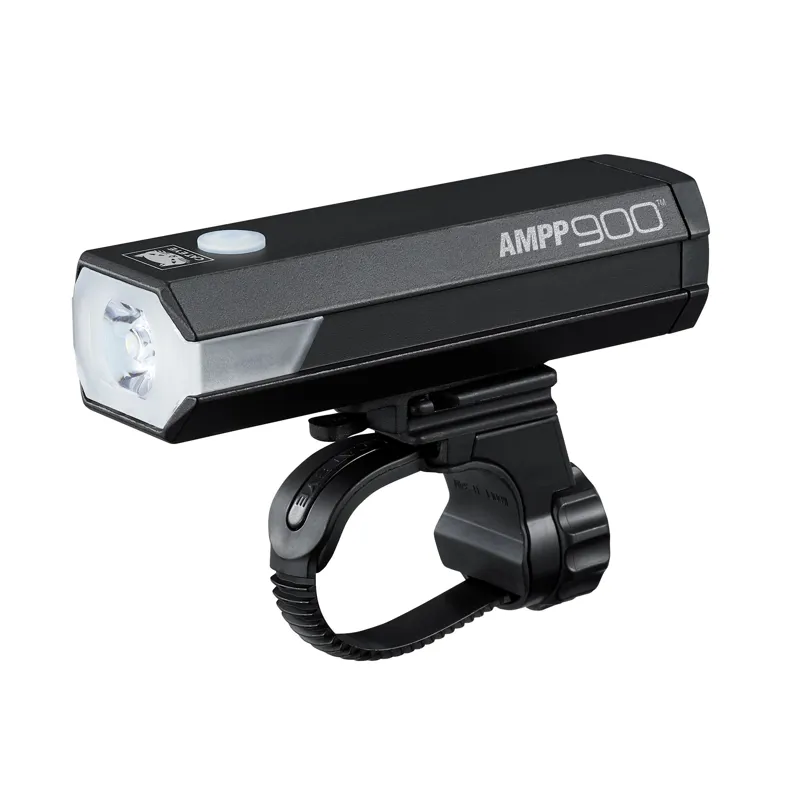 Cateye AMPP900 VIZ300 Bike Light Set in Black