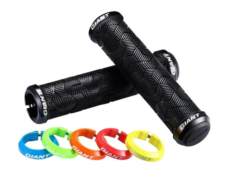 Giant Tactal Double Lock-On Grip Black Black/ Black tu