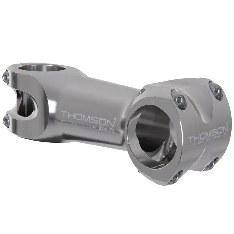 Thomson Elite X4 0 degree Stem in Silver