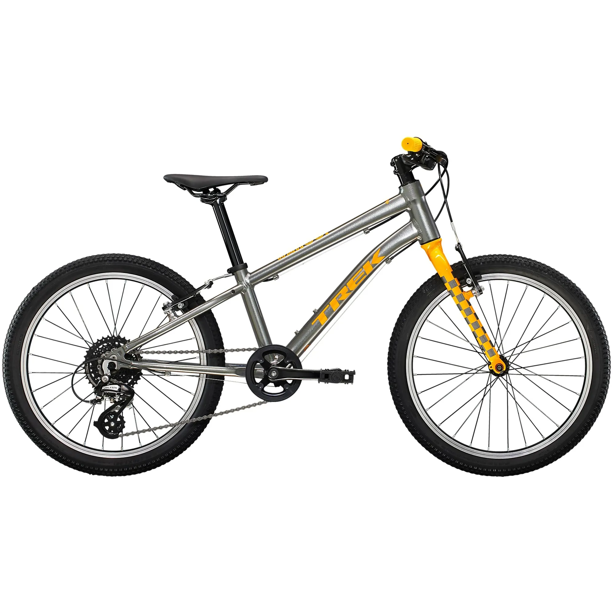 Trek Wahoo 20 Kids Hybrid Bike in Anthracite - Main Image