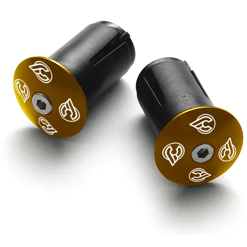 Cinelli Bar End Expander Plugs in Gold