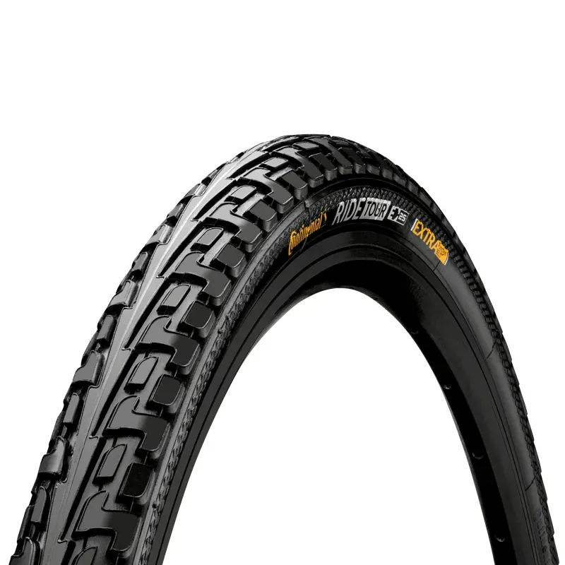 Continental Ride Tour Wire Bead Reflex Tyre in Black/Black Reflex