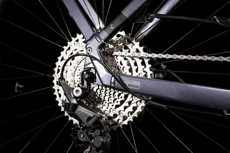 2022 Cube Touring Hybrid Pro 500 Electric Bike in Grey-3