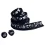 Cinelli Mike Giant Velvet Bar Tape in Black