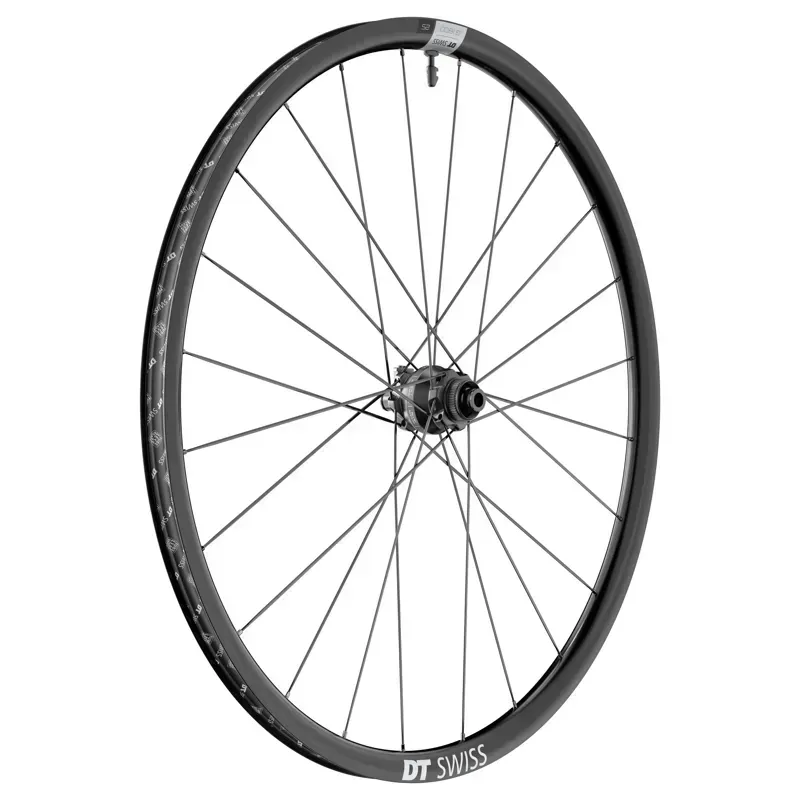 DT Swiss G 1800 Spline DB 700c 12x100mm Dynamo Front Wheel in Black