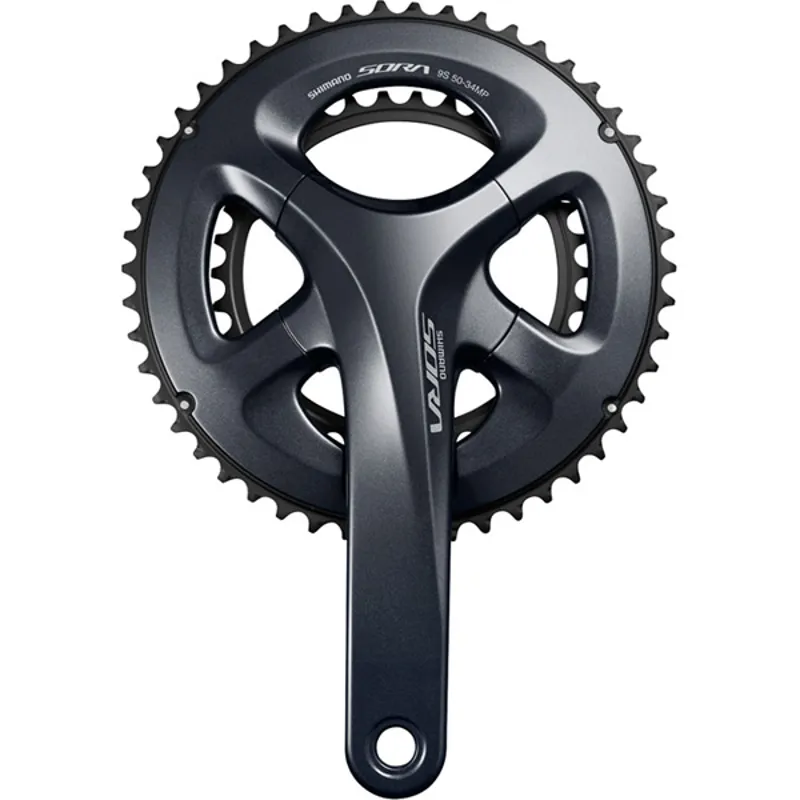 Shimano FC-R3000 Sora 9-Speed 50/34 Compact 165 mm Chainset