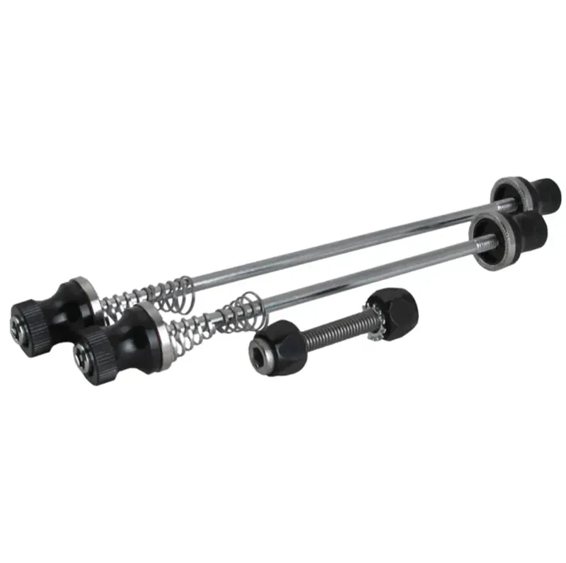 KranX Allen Key Locking Skewer Set in Black/Silver