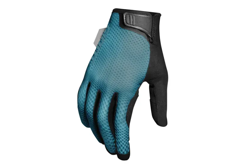 Giant Pace Gel Long Finger Gloves in Aruba Blue