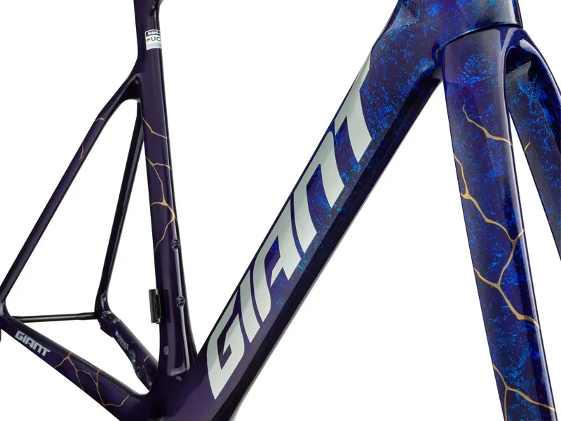 Giant Propel Advanced SL Road Bike Frameset in Kintsugi Blue/Chrome-4