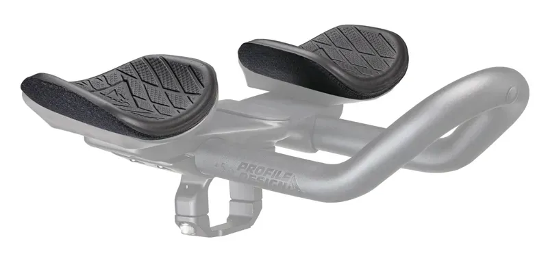 Giant Tri Cockpit Armrest Pads for Propel Bars in Black-1