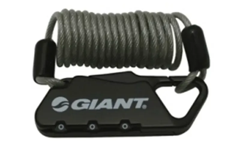 Giant Surelock Flex Combo Air Loop Cable Lock in Black
