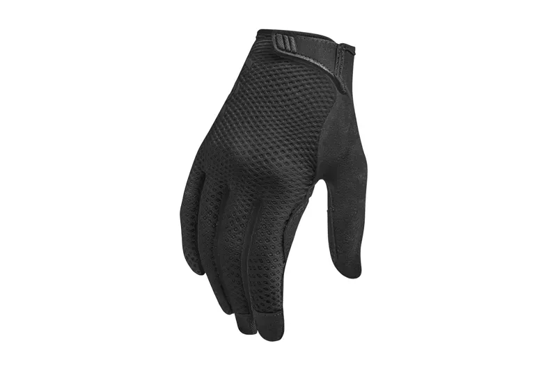 Liv Aura Gel Long Finger Gloves in Black