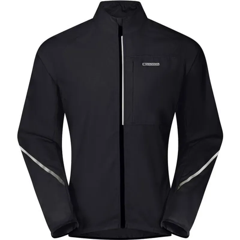 Madison Freewheel Packable Jacket in Black