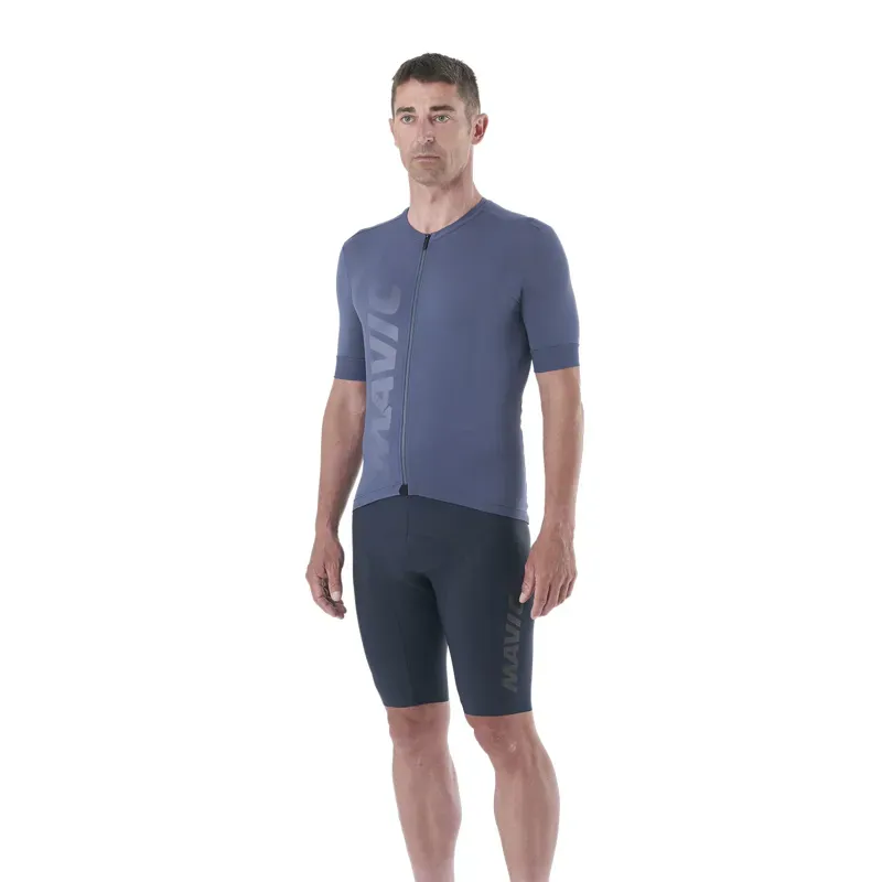 Mavic Aksium Medium Short Sleeve Jersey in Blue-2