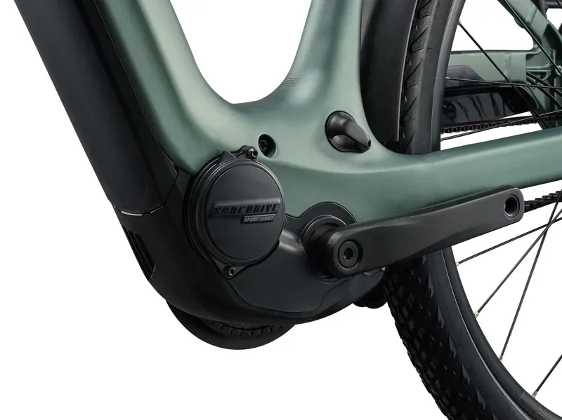 Giant Explore E+ 2 Double Diamond eHybrid Bike in Alpine Green-1