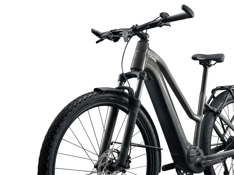 Giant Explore E+ 4 Stagger 25km/h eHybrid Bike in Stealth Chrome-5