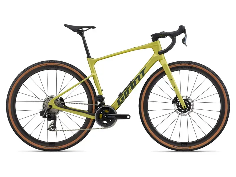 Giant Revolt Advanced Pro 0 Gravel Bike in Cyber Lime