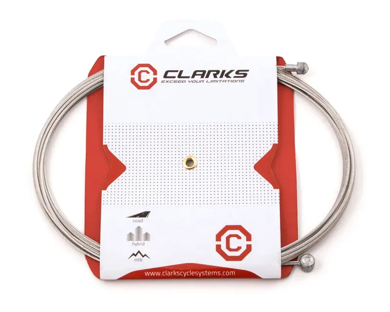 Clarks Stainless Steel Brake Straddle Wire 465mm in Silver