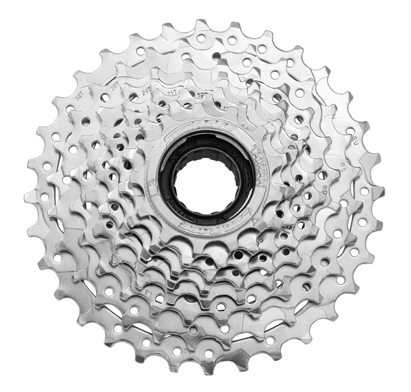 Sunrace and Sturmey Archer MFE60 8 Speed CP 13-32t Freewheel in Silver