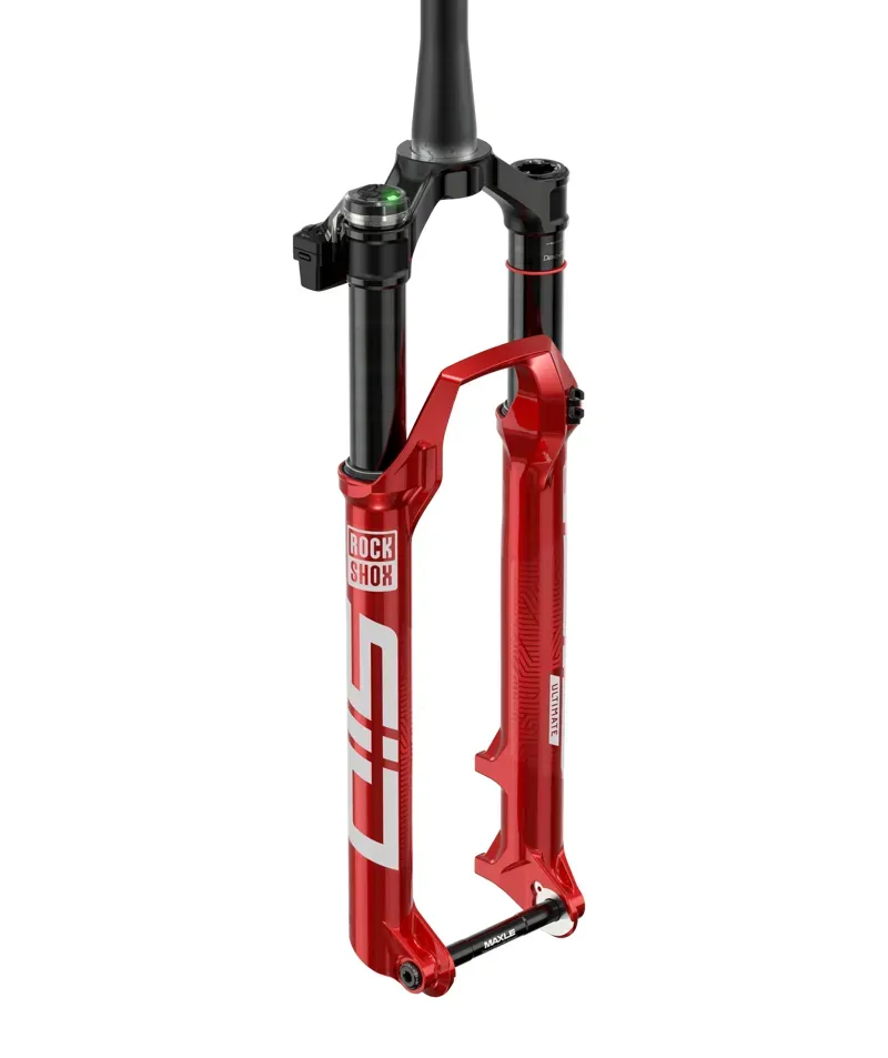 Rock Shox SID Ultimate Flight Attendant 29-inch 120mm Fork in Red-1