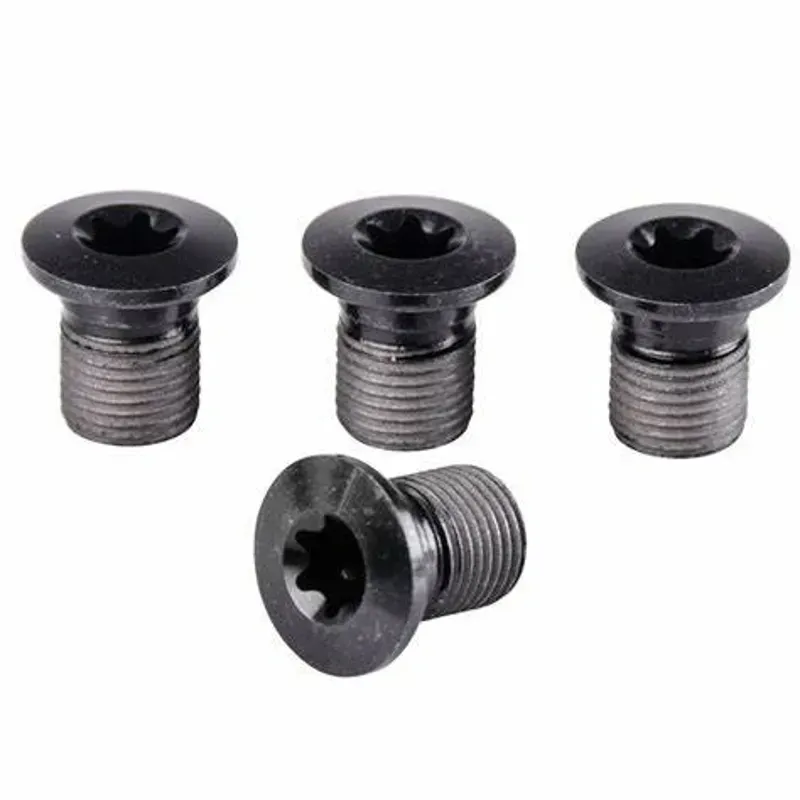 Shimano Spares FCR9100/8000 Inner Chainring Bolt 4-pack in Black