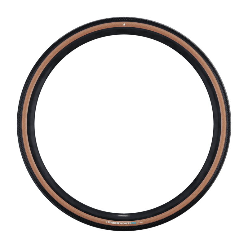 Schwalbe G-One RS Evo V-Guard TLE Folding Tyre in Black