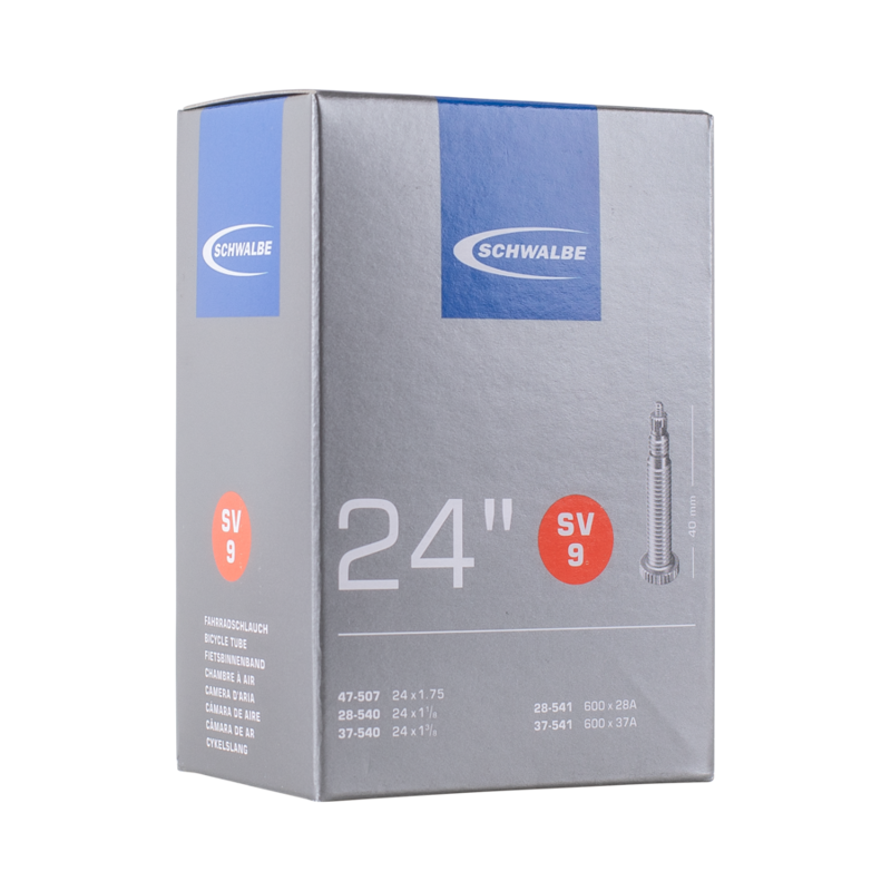 Schwalbe SV9 24-inch Tube in Black-2