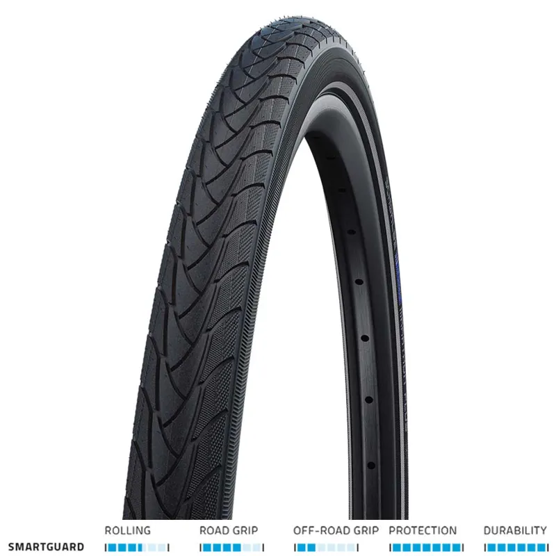 Schwalbe Marathon Tyre - Margin Plus Perf SmartG Rigid Endurance 