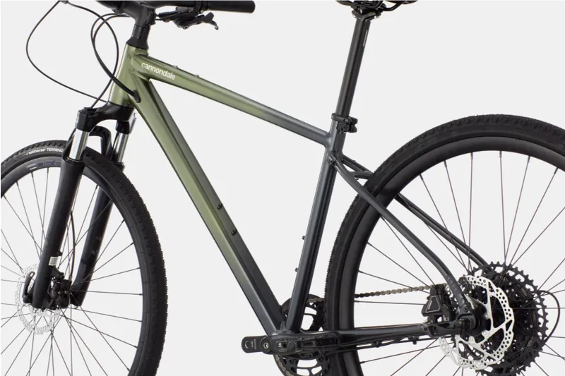 2021 Cannondale Quick CX 1 Fitness Bike in Green-2