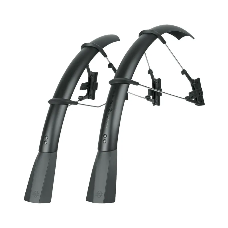 Sks Raceblade Pro XL Stealth Series Mudguard Set In Black