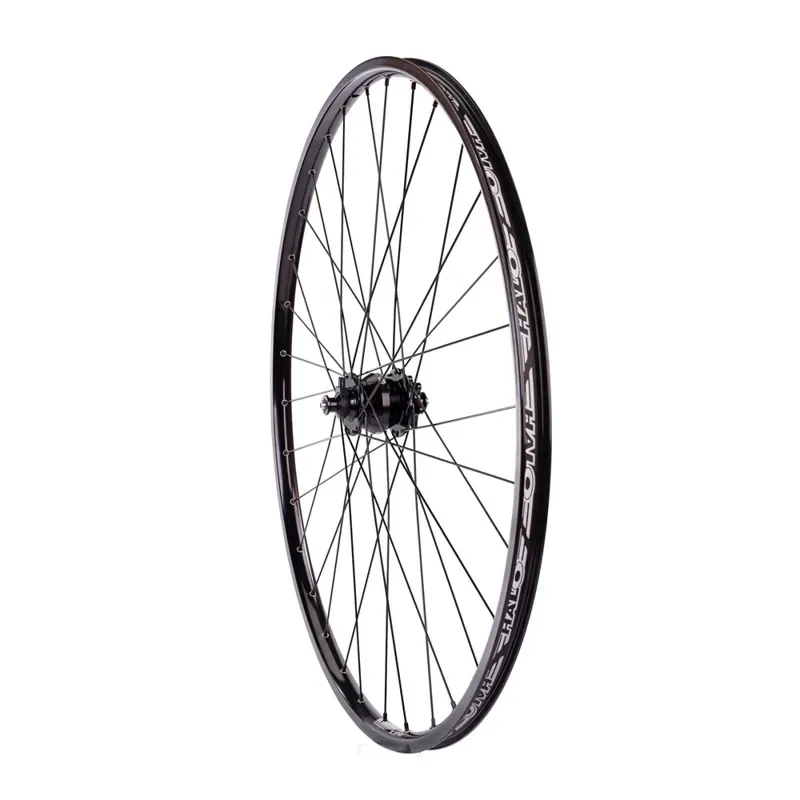 Halo White Line Urban Disc Dyno Front Wheel in Black